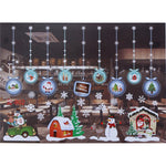 Christmas Window Glass