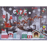 Christmas Window Glass